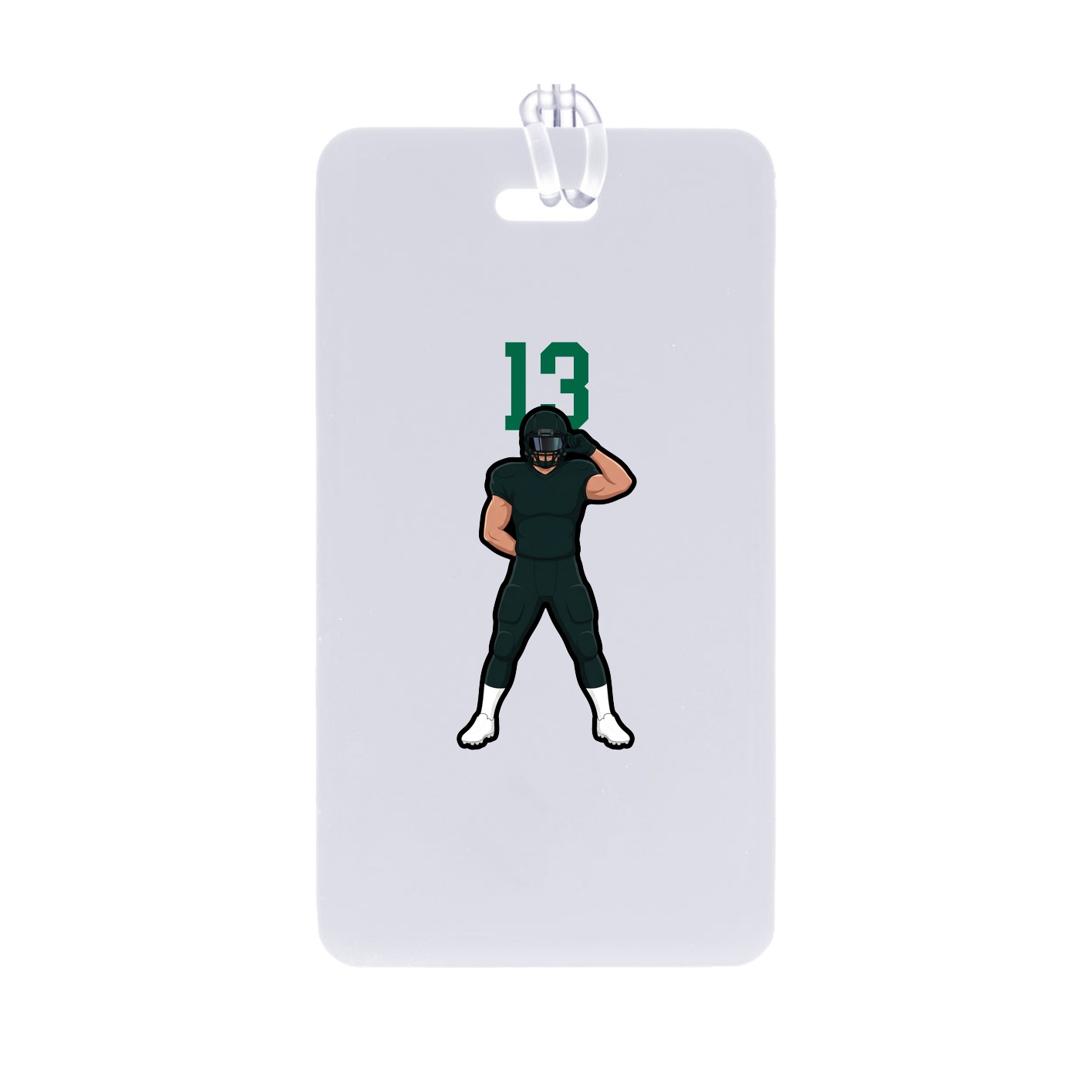 Bag Tag — Number Top in Classic
