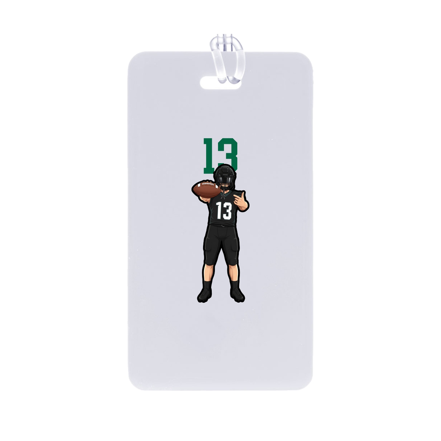 Bag Tag — Number Top in Classic
