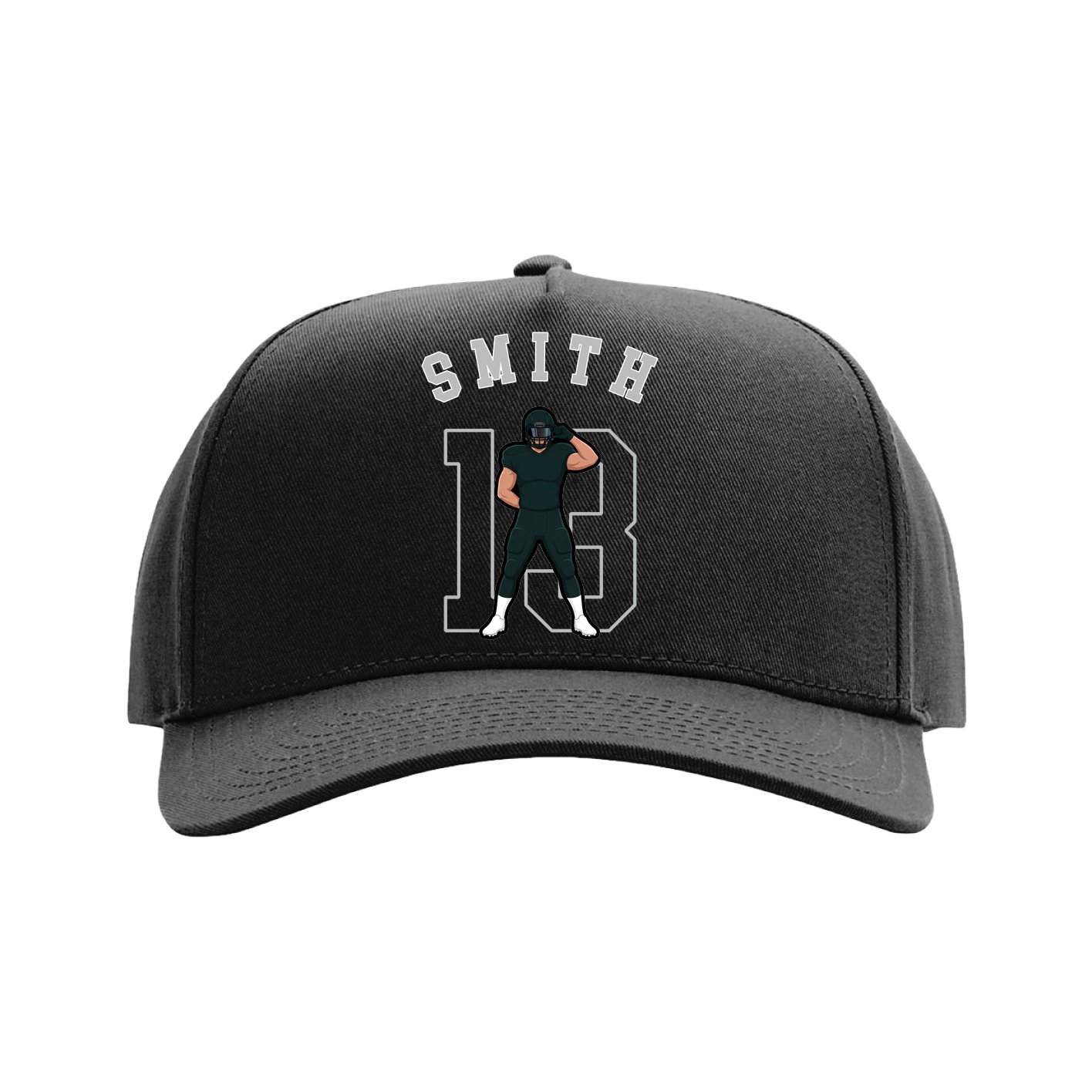 Full Fabric Five-Panel Champ Cap