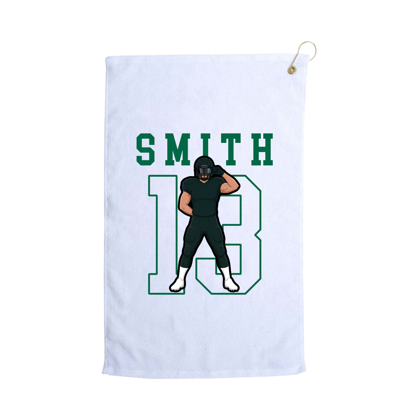 Golf Towel — Shirsey in White
