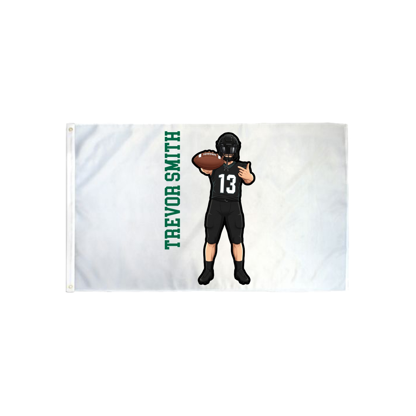 3x5 Flag — Name Vertical in Classic