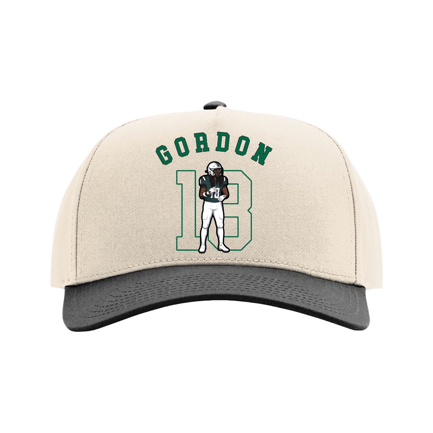 Full Fabric Five-Panel Champ Cap