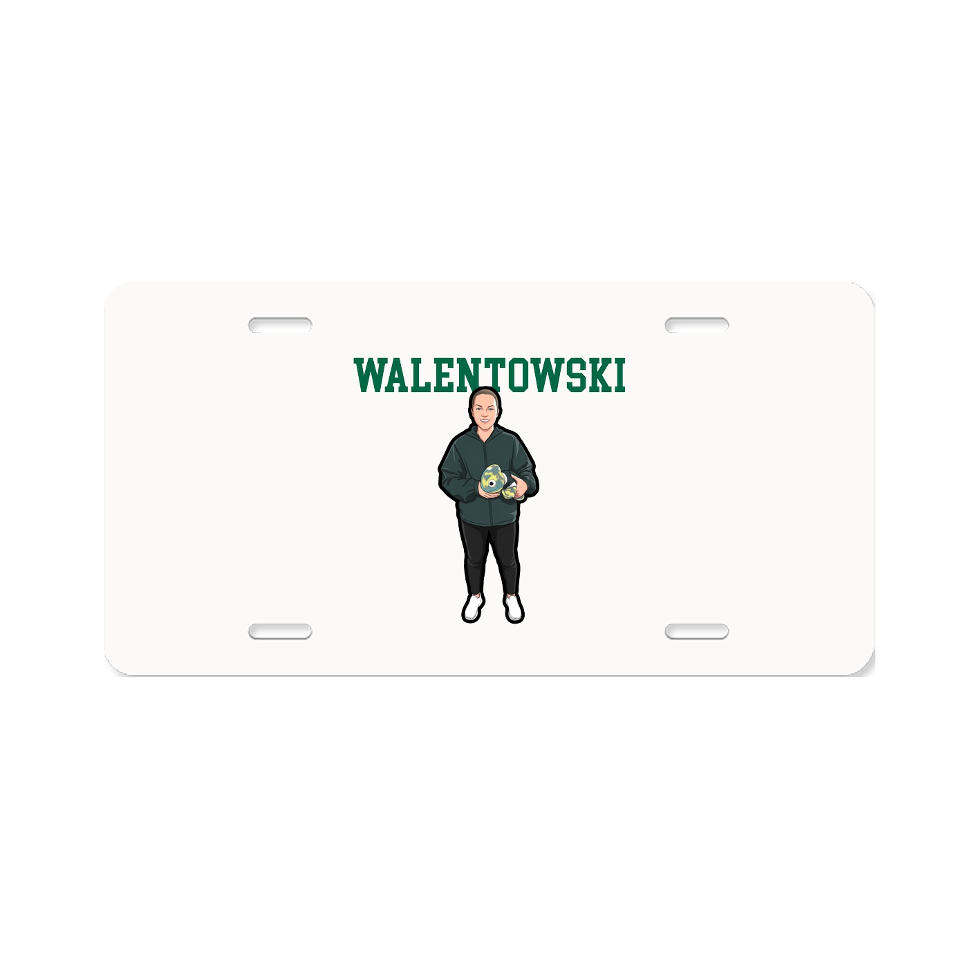 License Plate — Shirsey in Classic