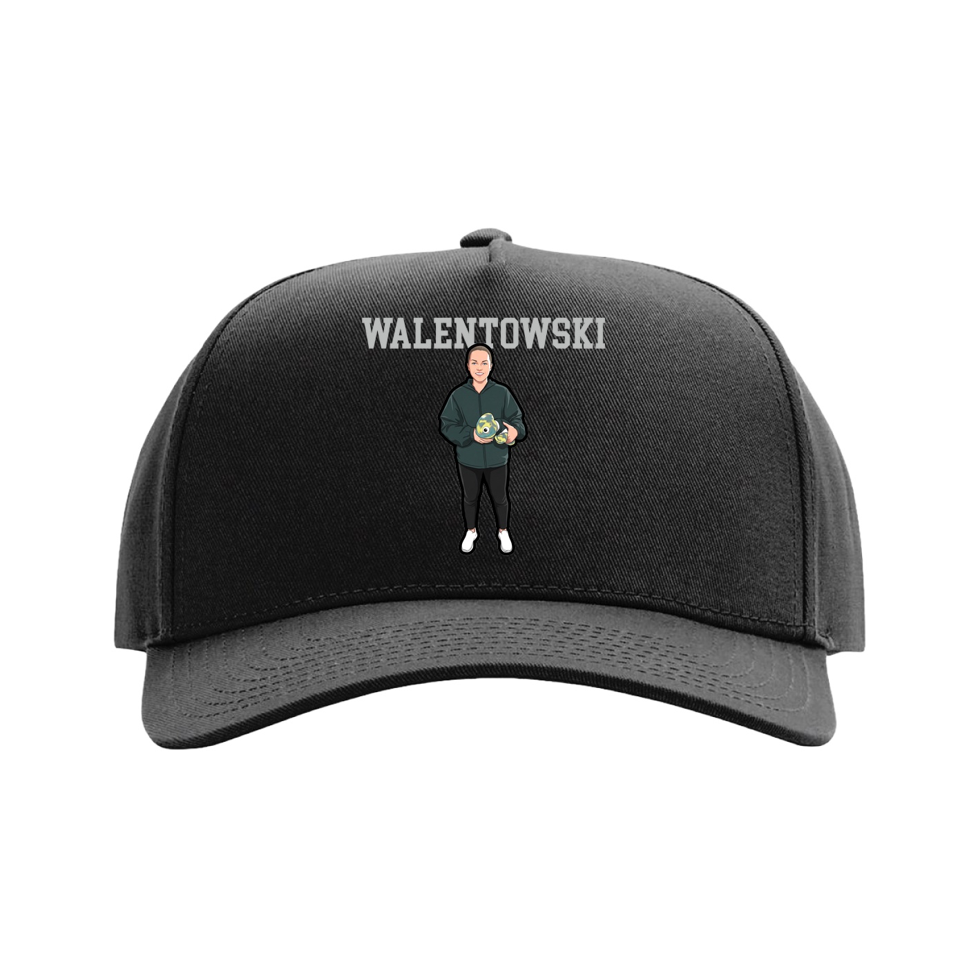 Full Fabric Five-Panel Champ Cap