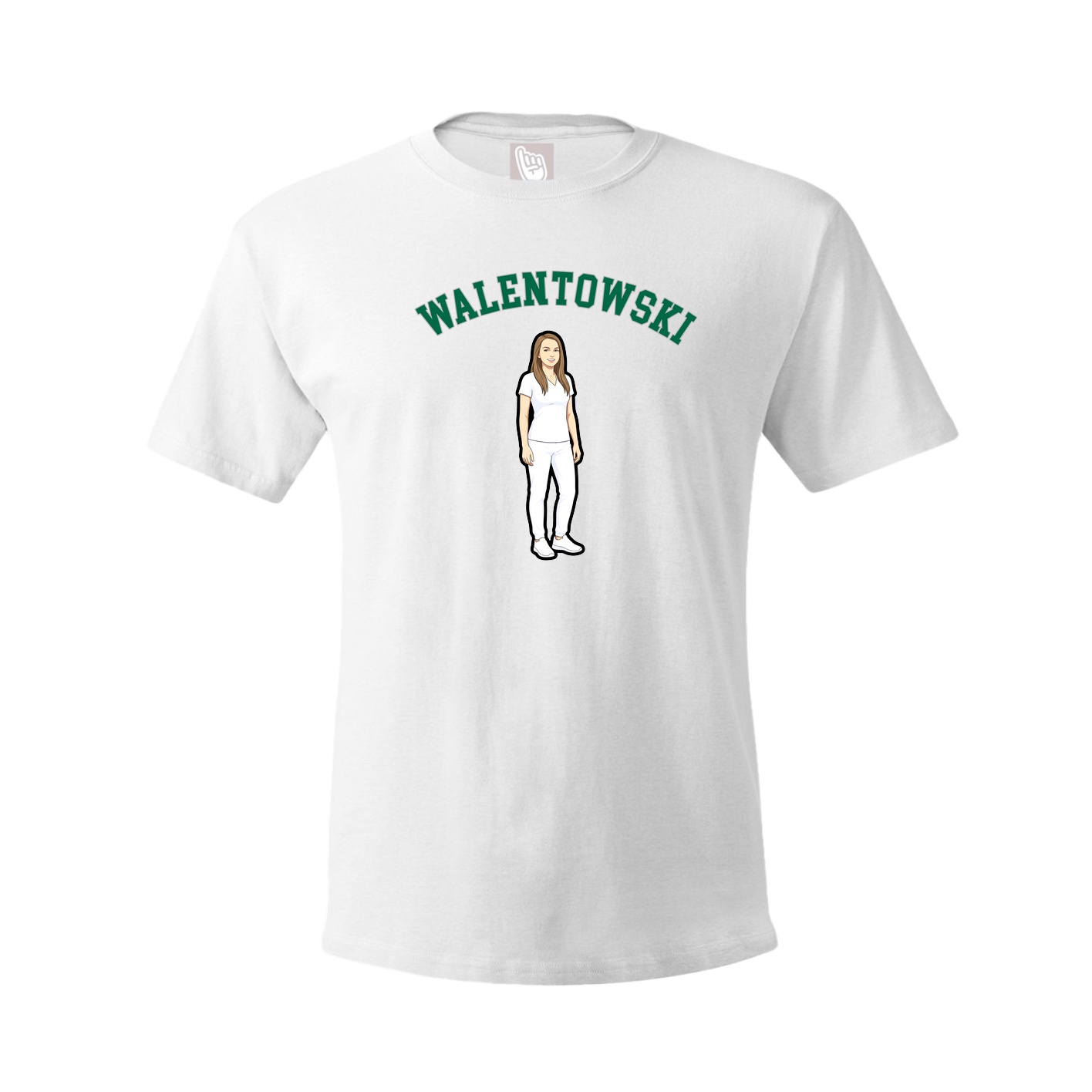 Youth Tee — Shirsey Arch in White