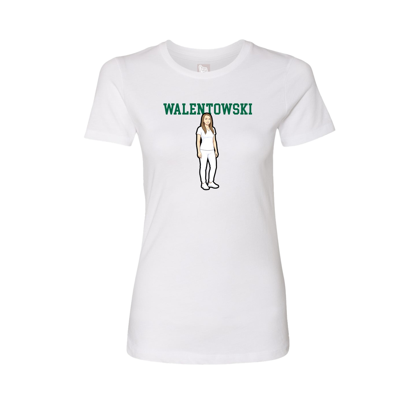 Fitted Women's Tee — Shirsey in White