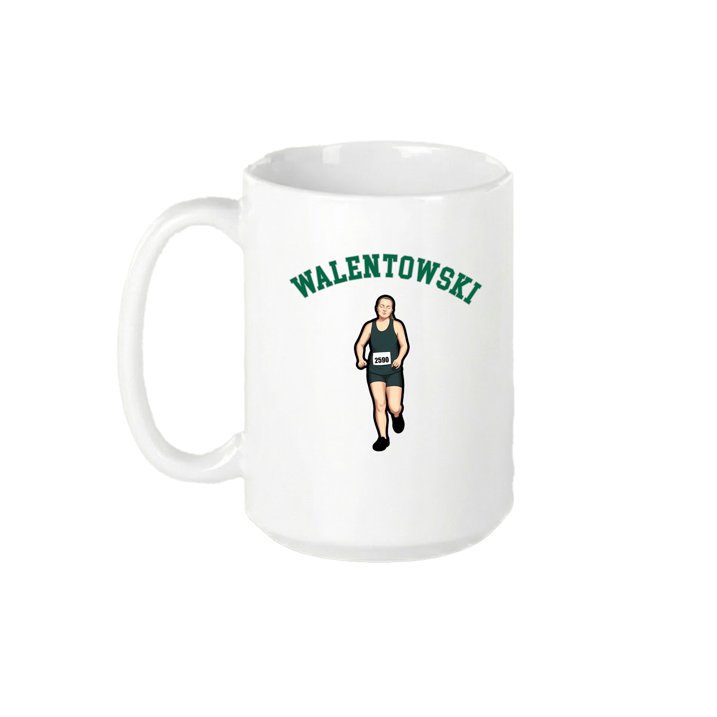 15oz Coffee Mug — Shirsey Arch in White