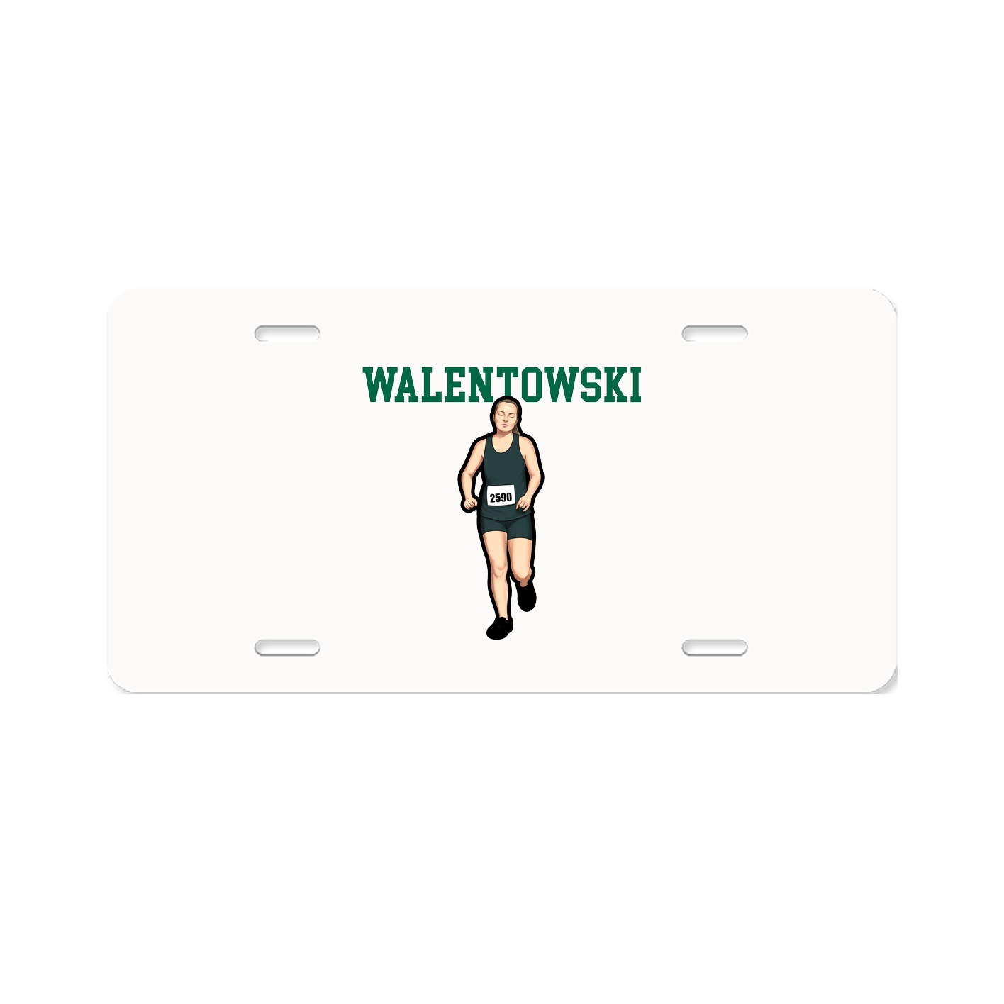 License Plate — Shirsey in Classic