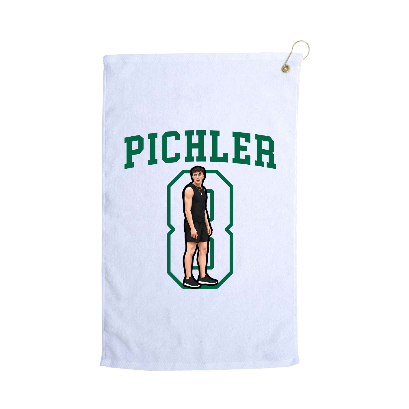 Golf Towel — Shirsey in White