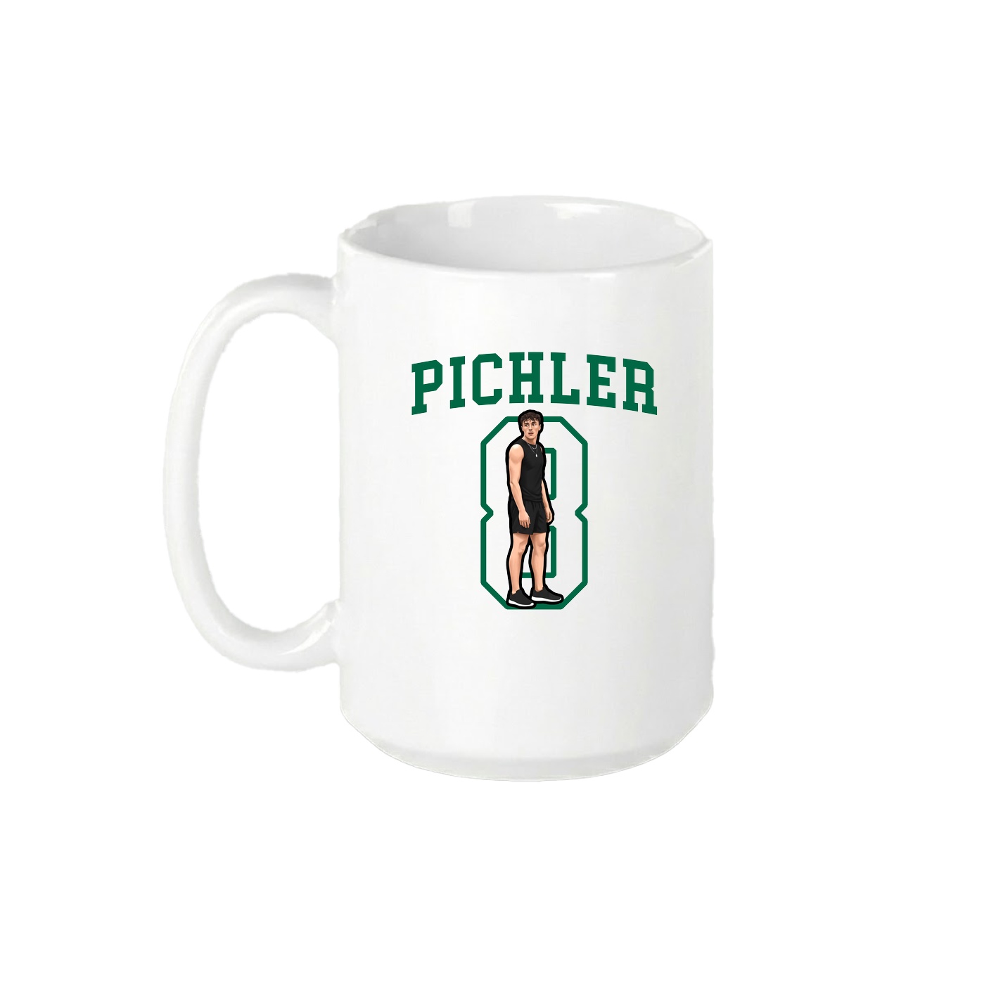 15oz Coffee Mug — Shirsey in White