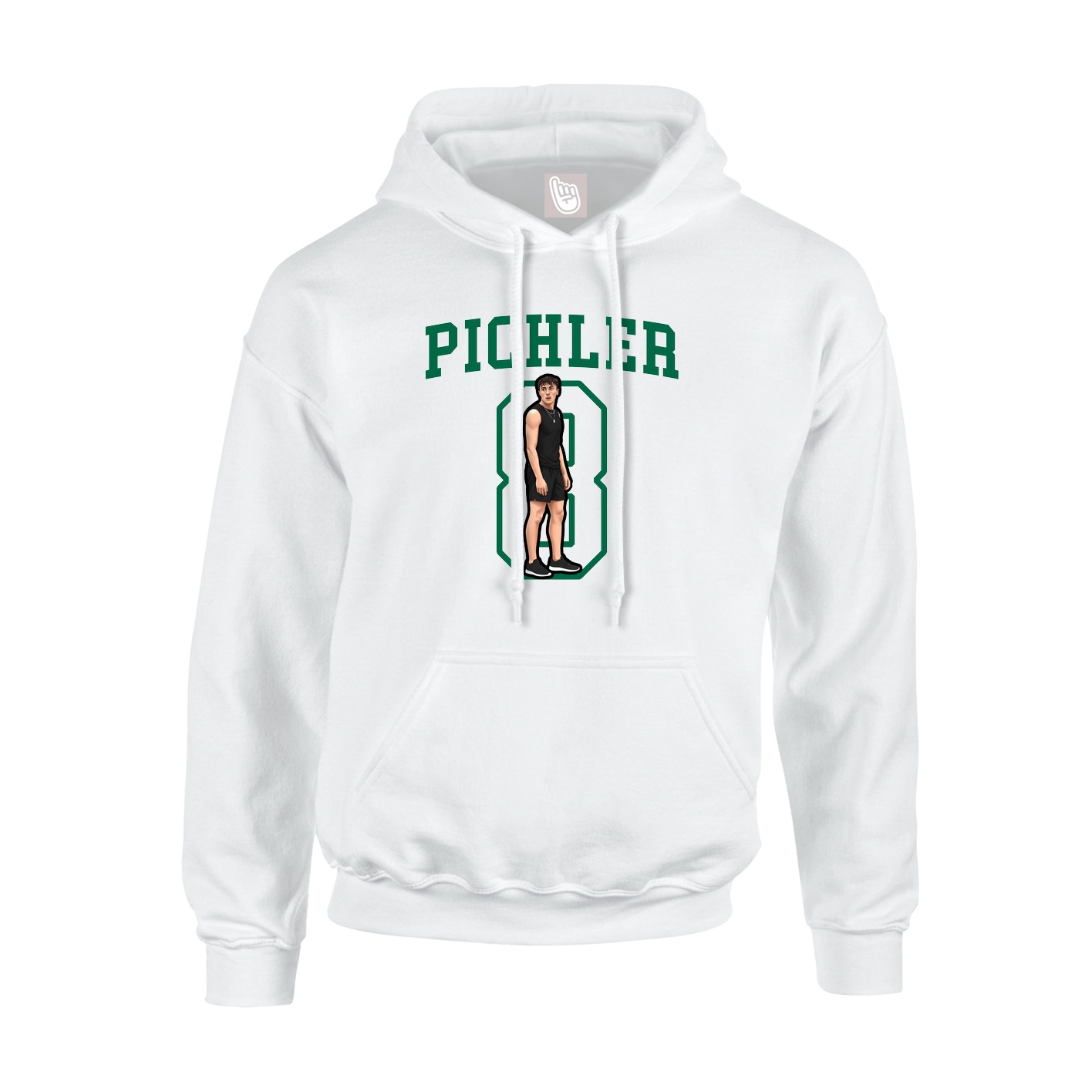 Youth Hoodie — Shirsey in White