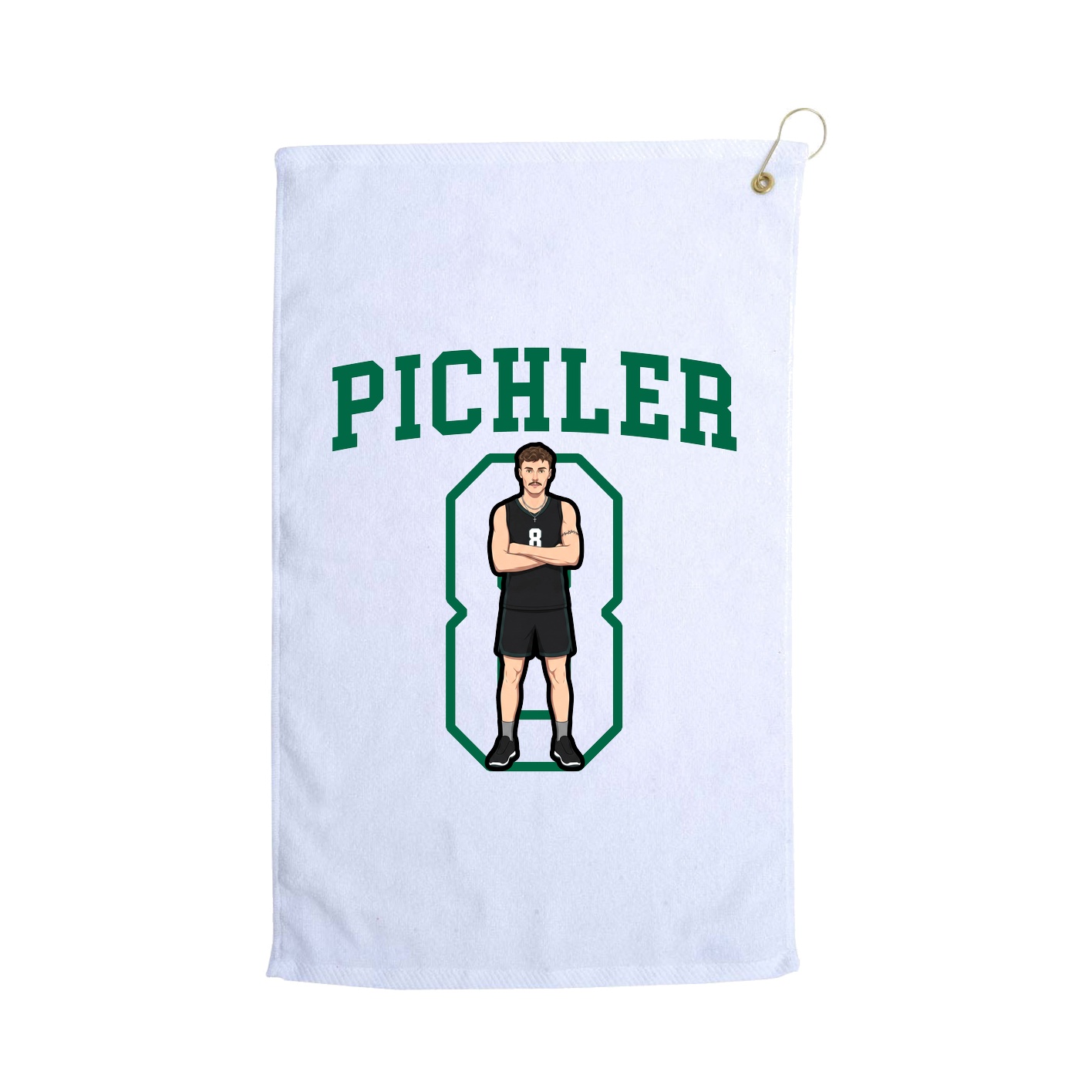 Golf Towel — Shirsey in White