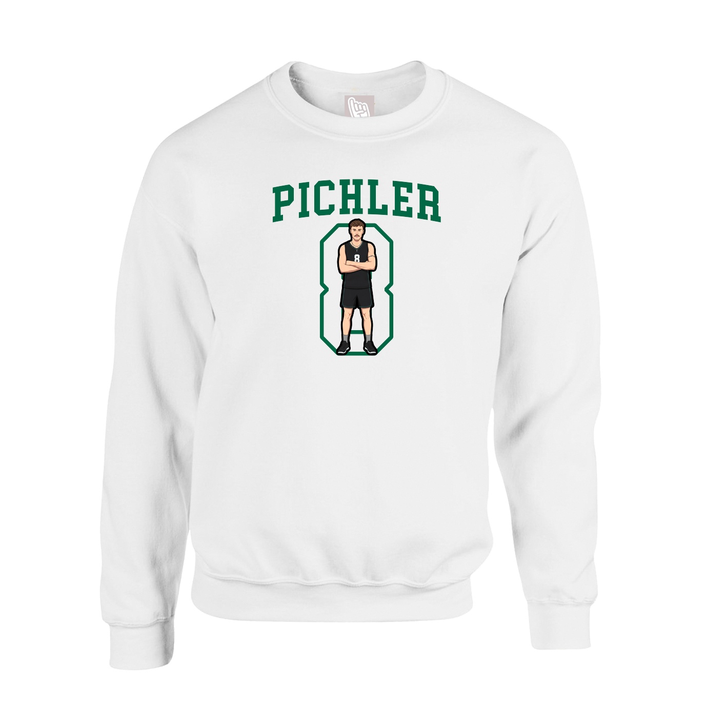 Fleece Crew — Shirsey in White