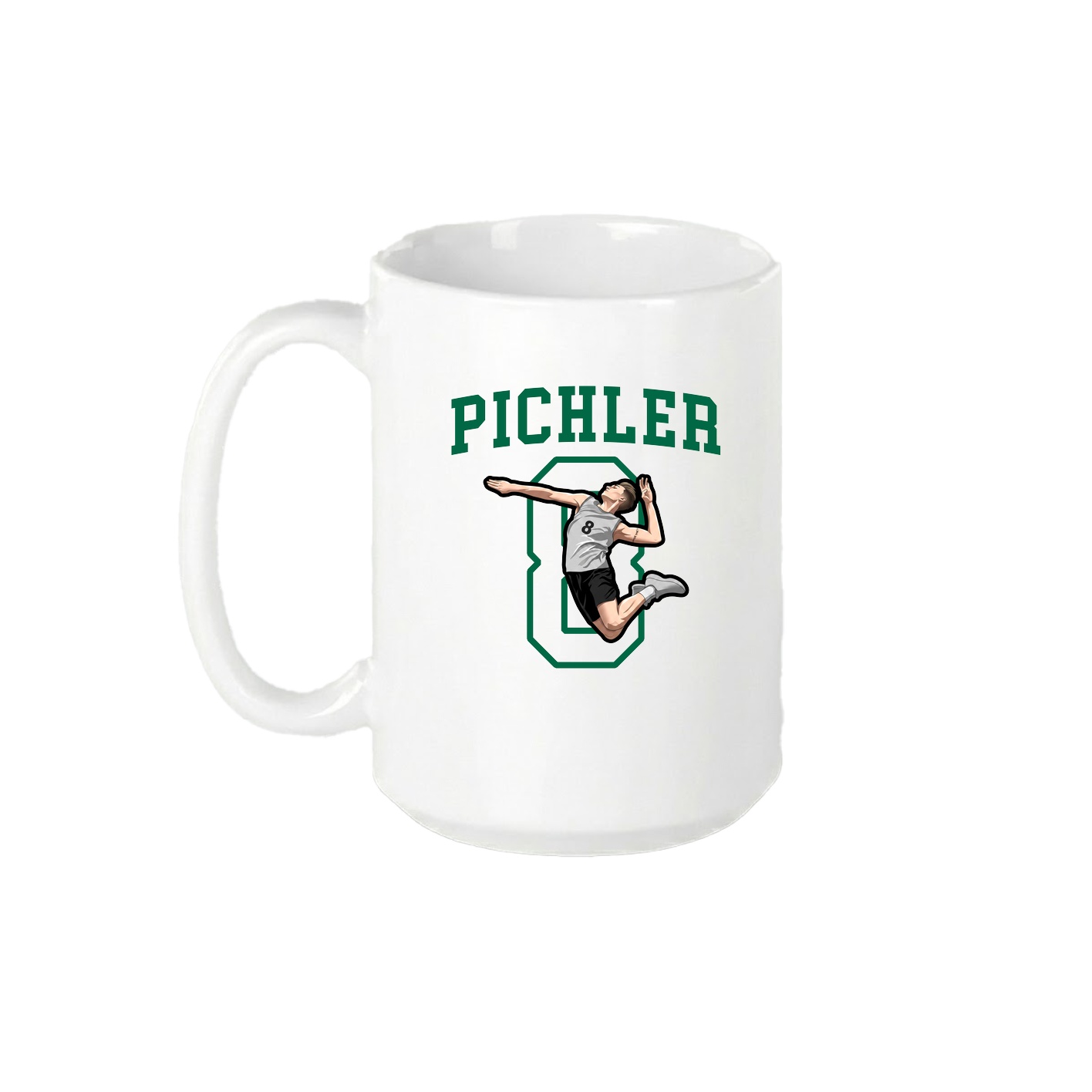 15oz Coffee Mug — Shirsey in White