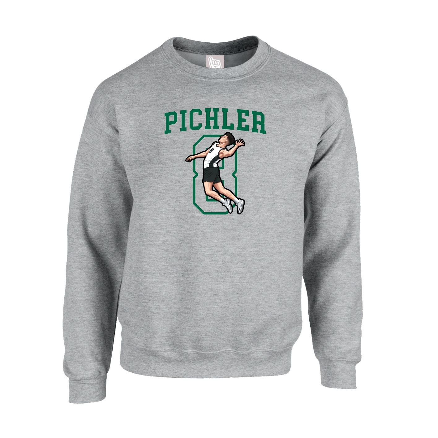 Fleece Crew — Shirsey in Grey