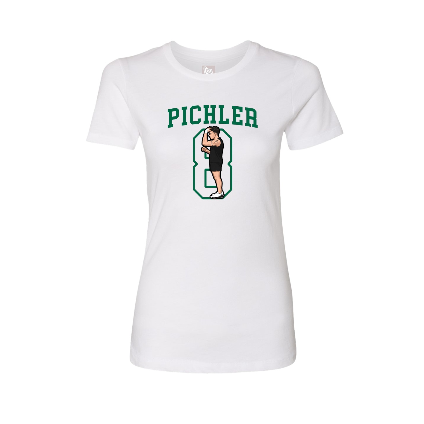 Fitted Women's Tee — Shirsey in White