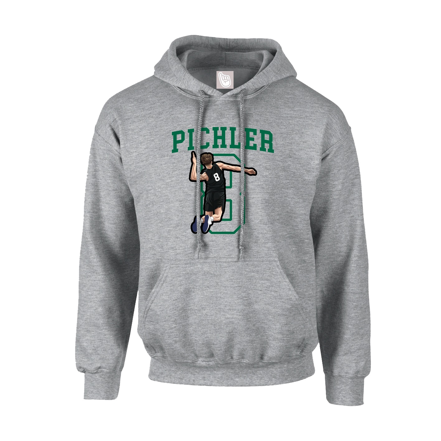 Hoodie — Shirsey in Grey