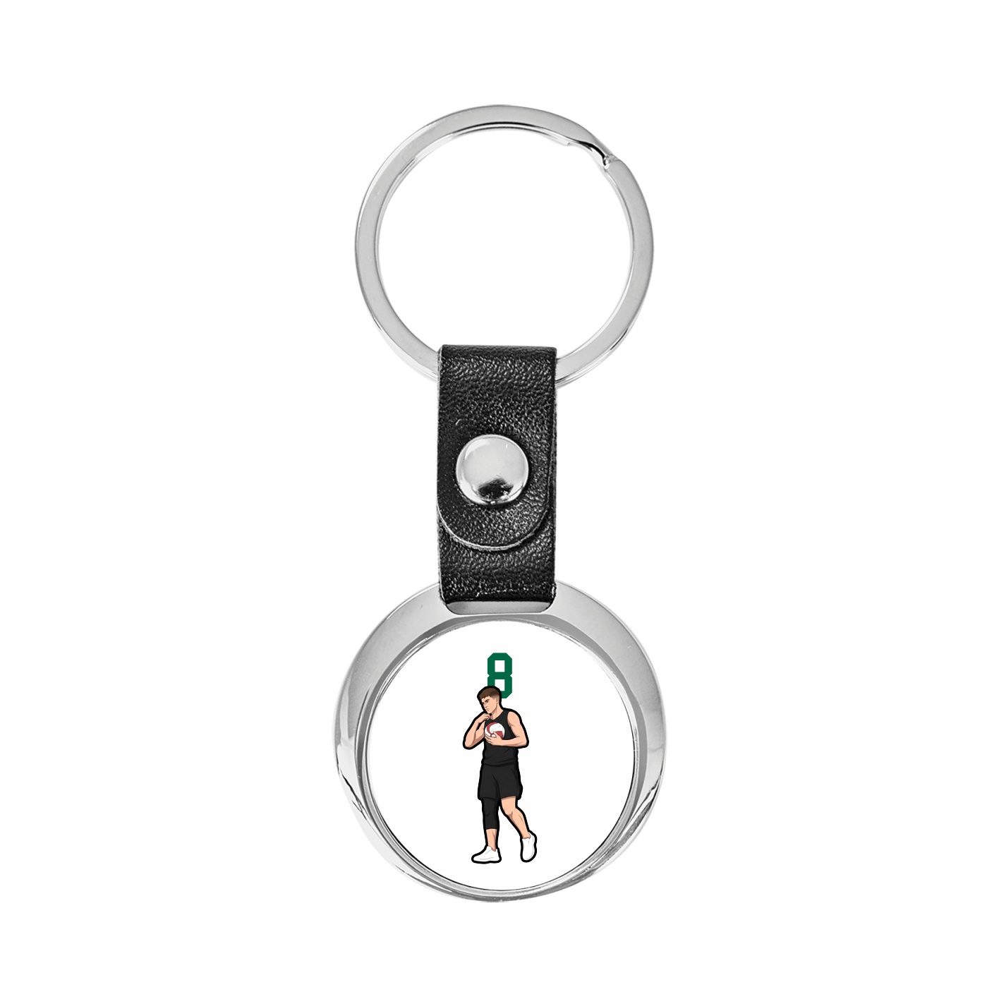 Key Chain — Number Top in Classic