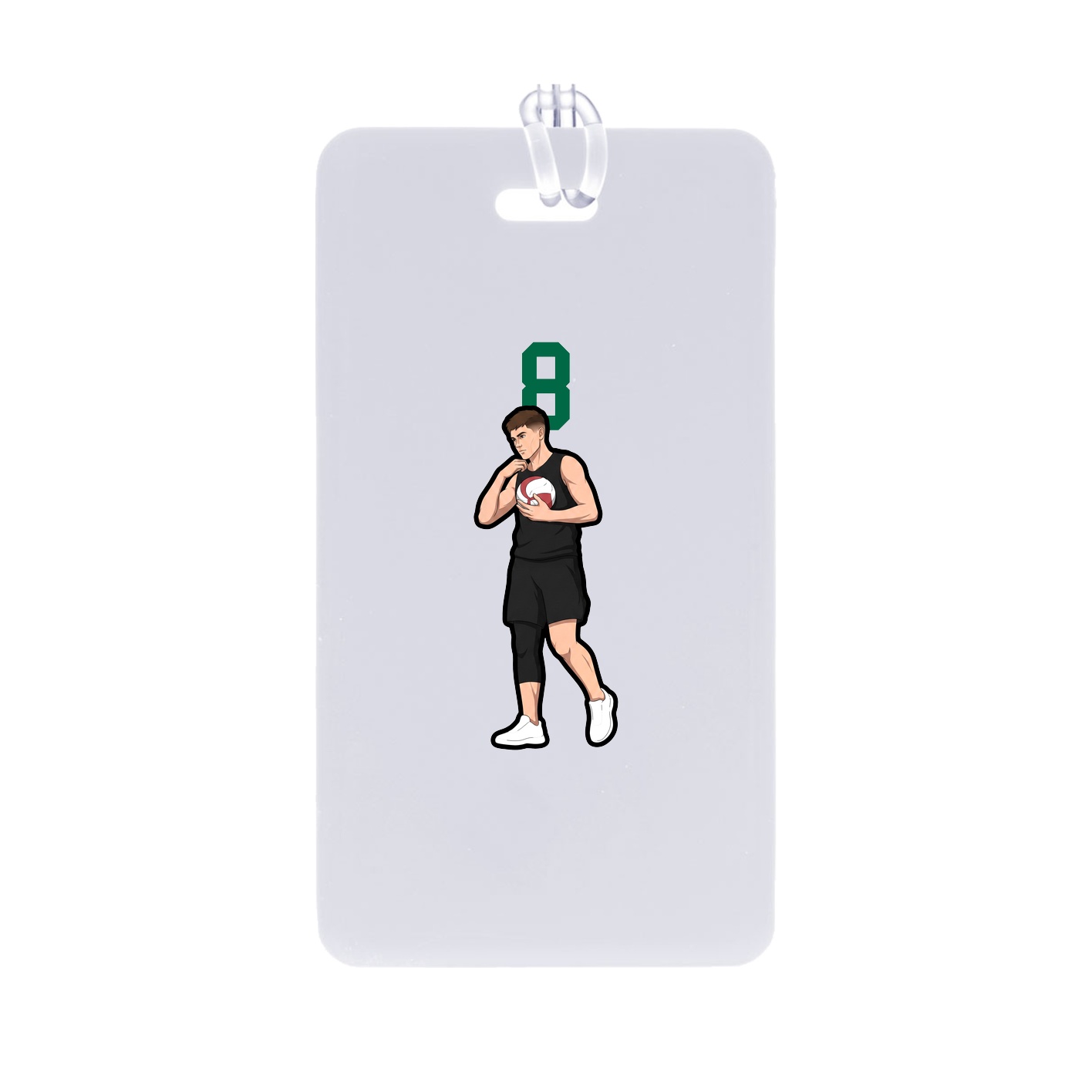 Bag Tag — Number Top in Classic