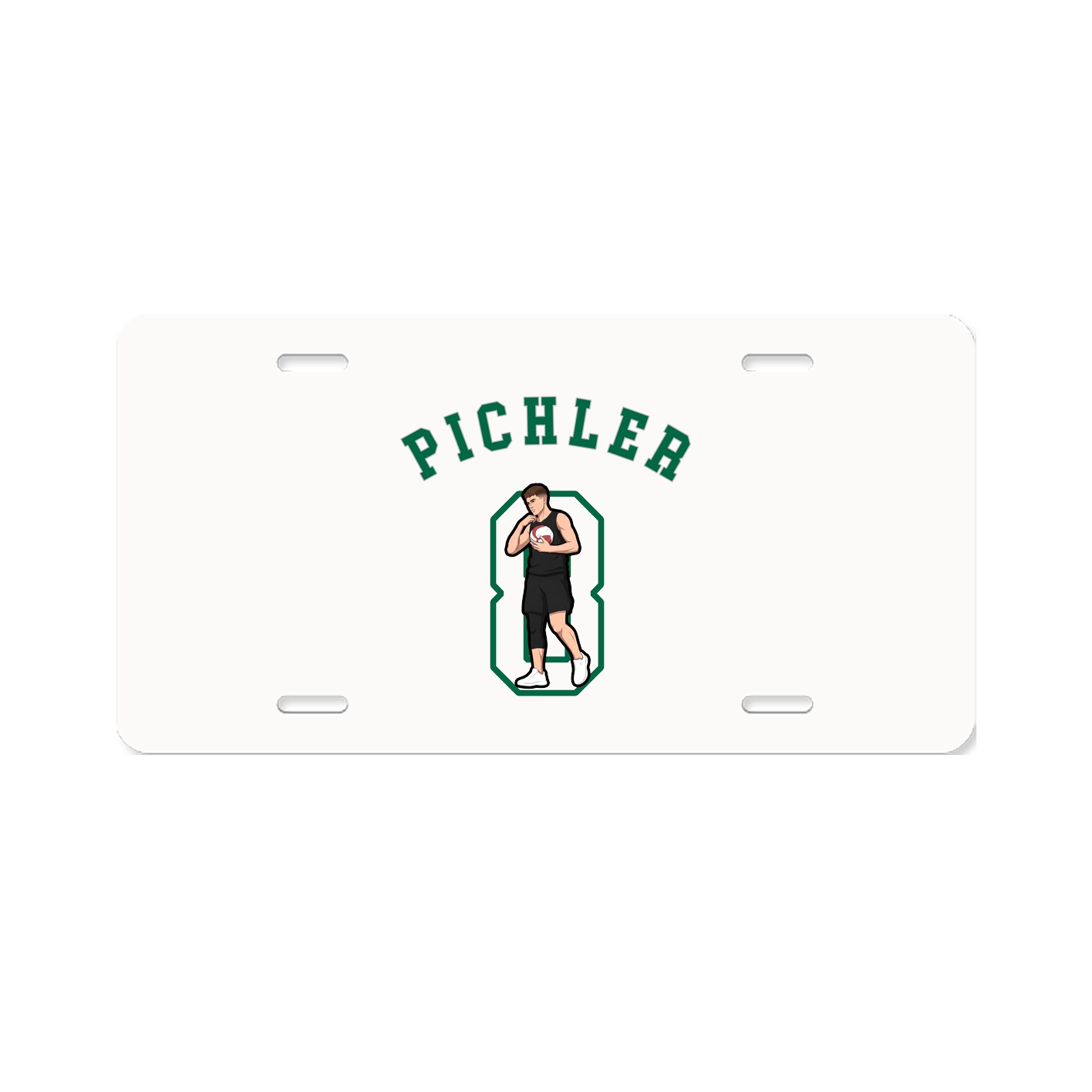 License Plate — Shirsey Arch in Classic