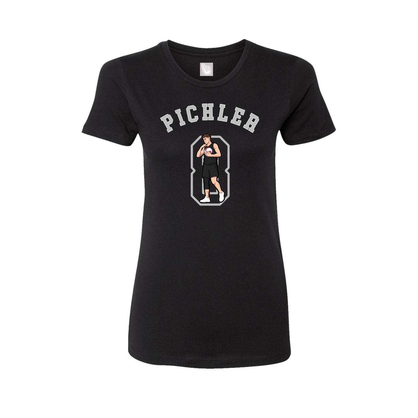 Womens Tee — Shirsey Arch in Black