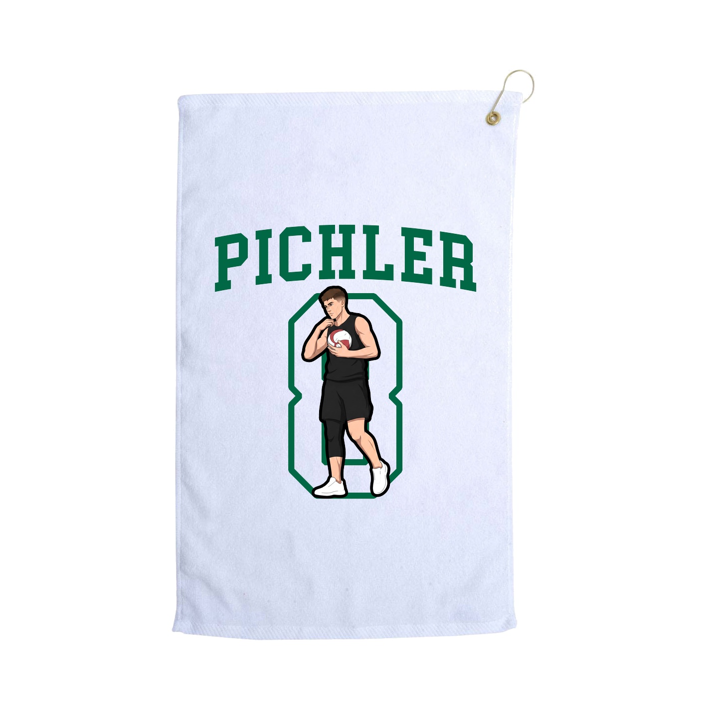 Golf Towel — Shirsey in White