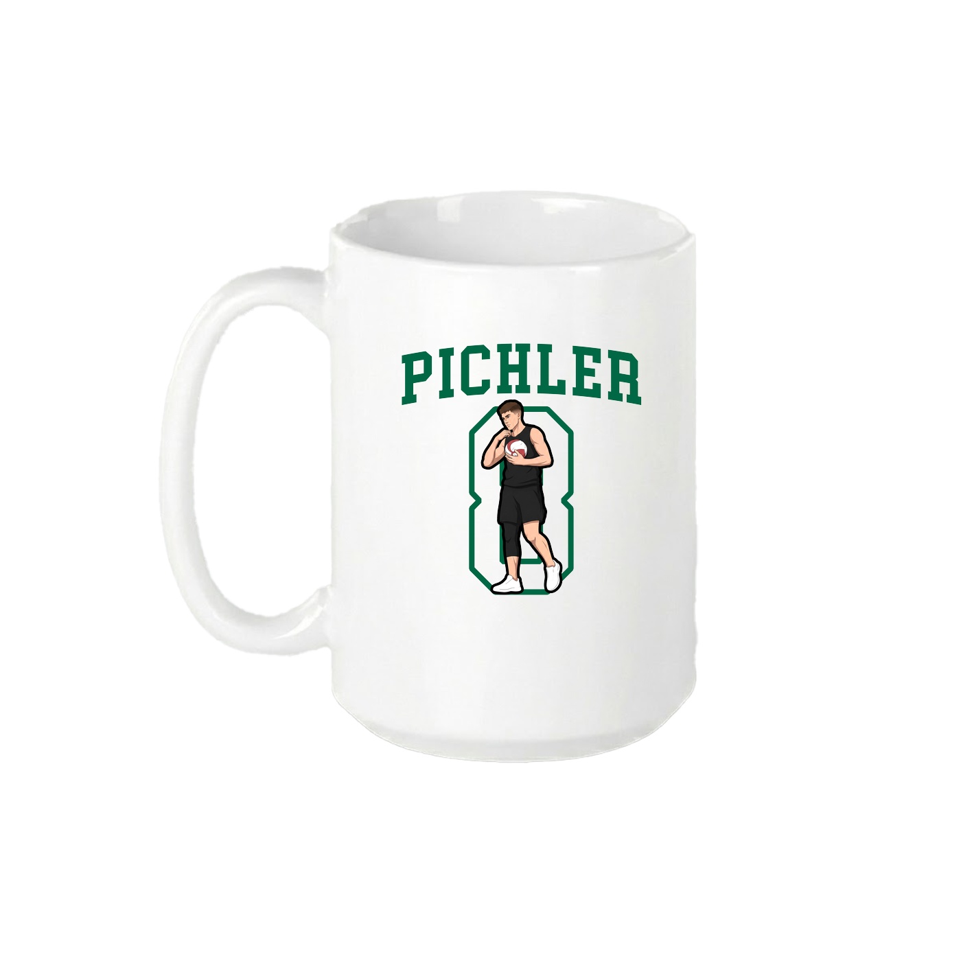 15oz Coffee Mug — Shirsey in White
