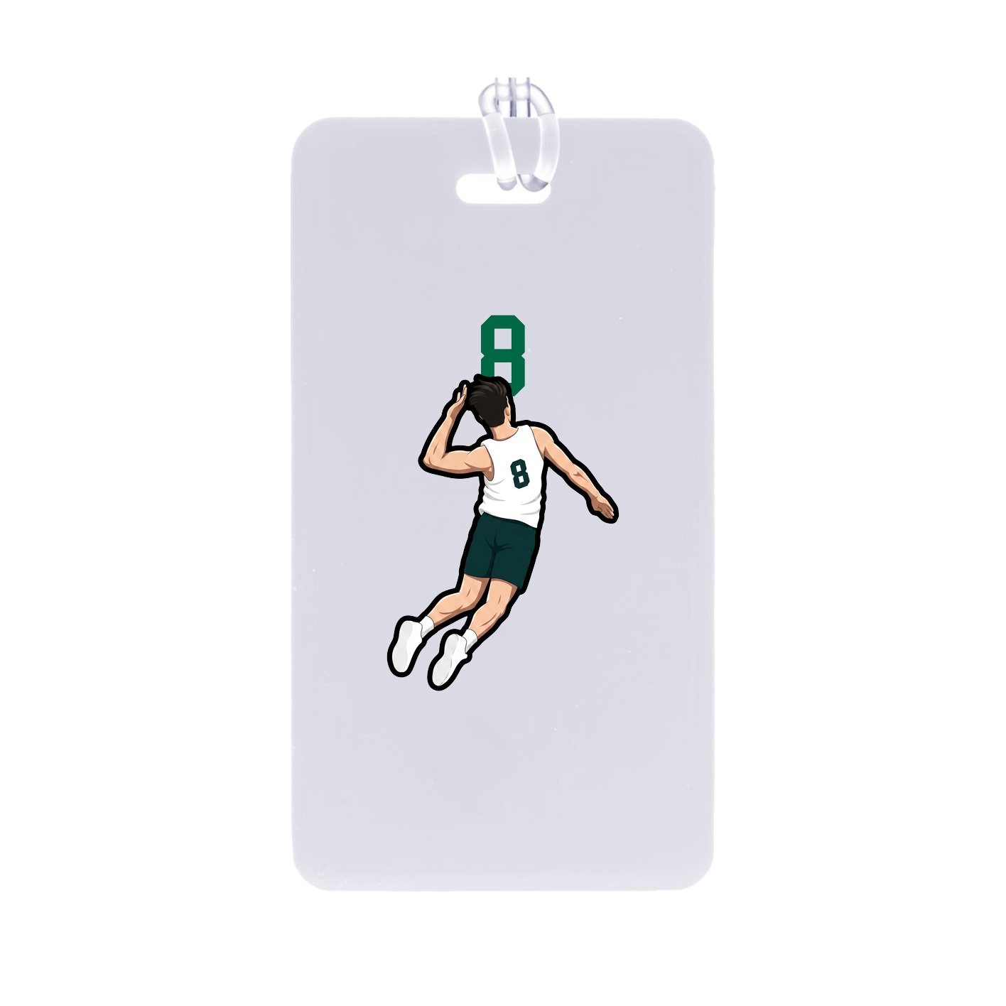 Bag Tag — Number Top in Classic
