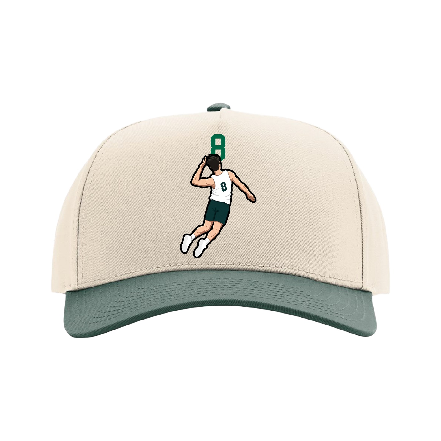 Full Fabric Five-Panel Champ Cap