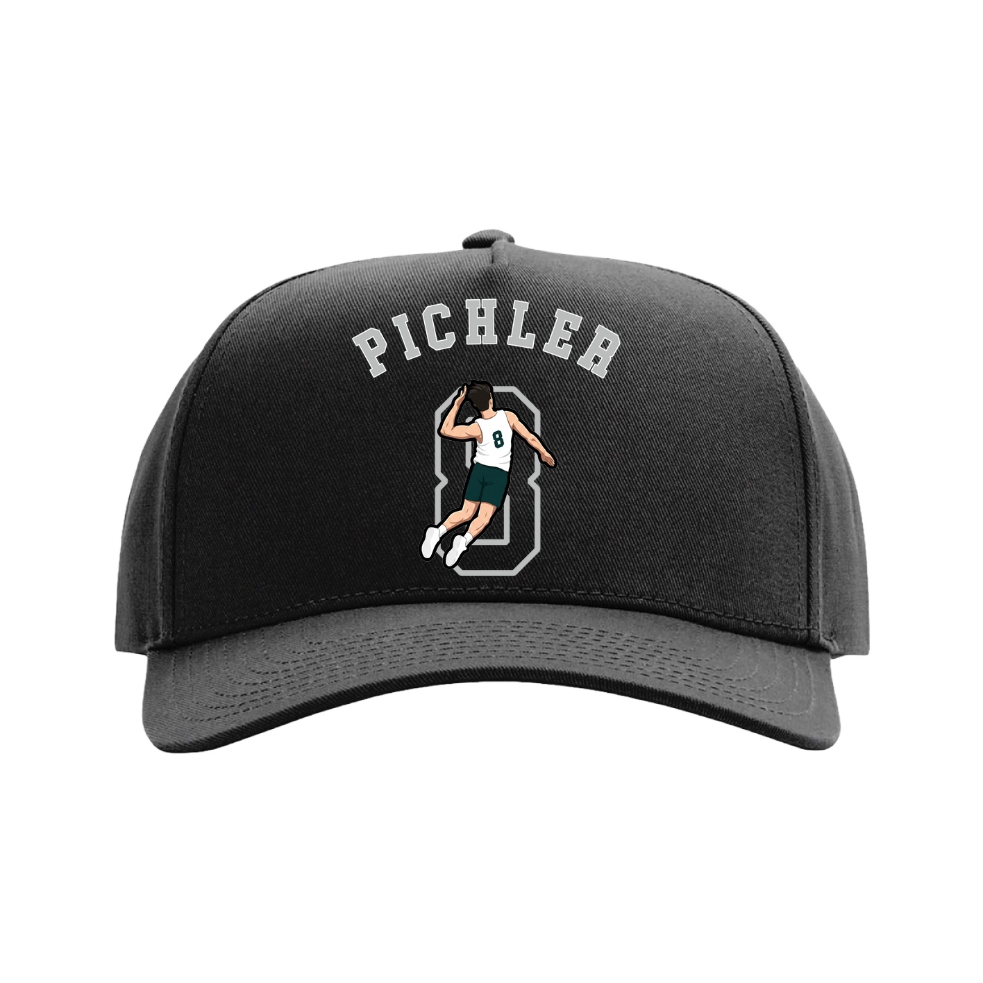 Full Fabric Five-Panel Champ Cap