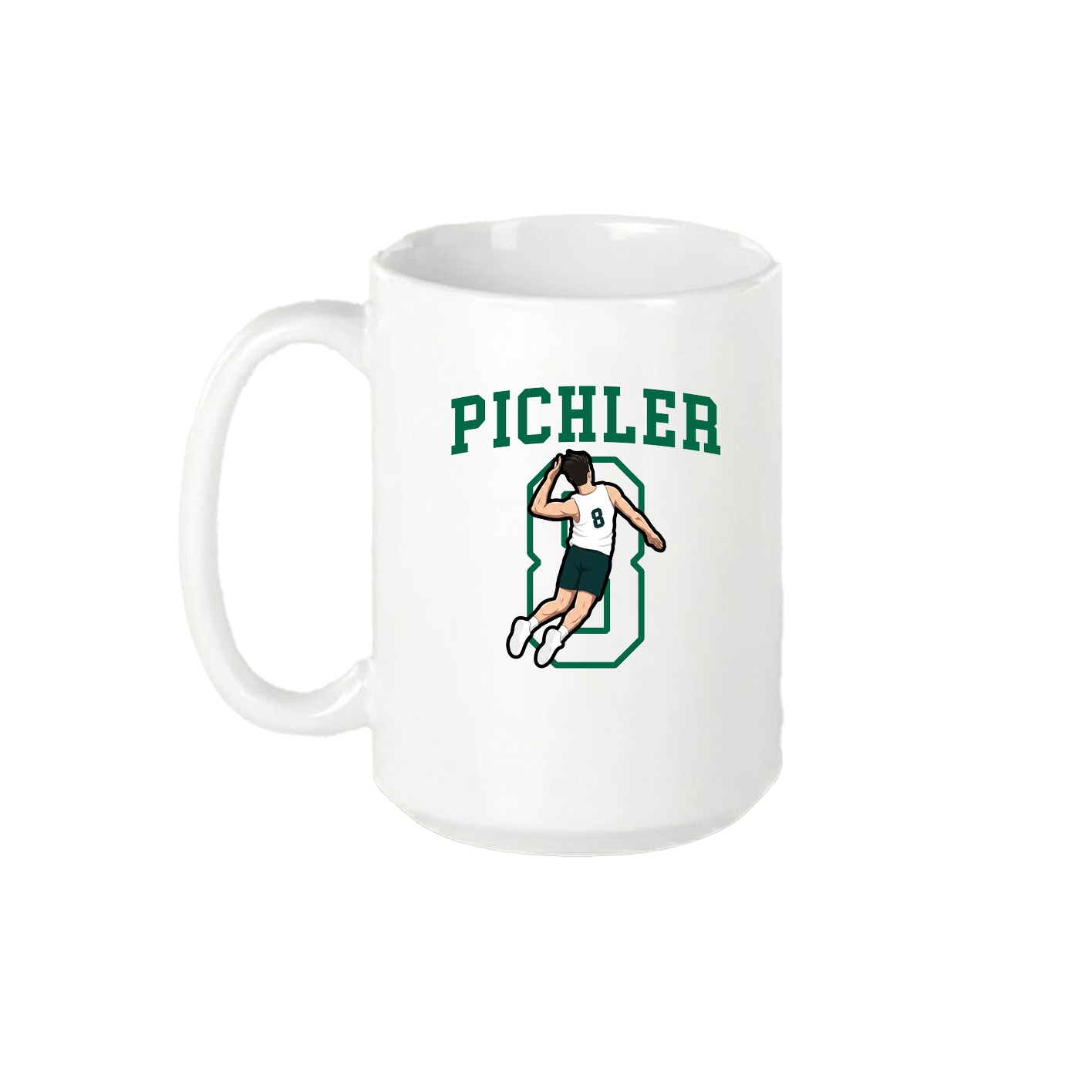 15oz Coffee Mug — Shirsey in White