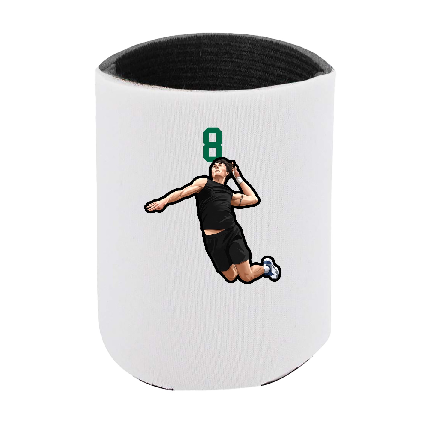 Can Holder — Number Top in White
