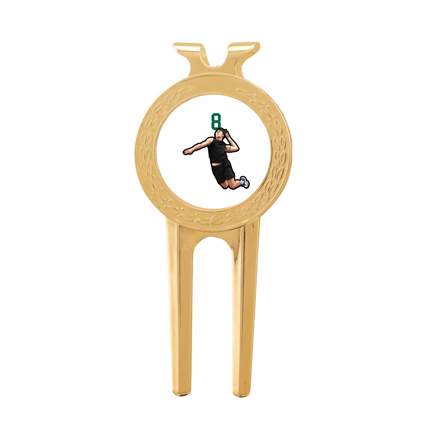 Divot Tool with Ball Marker — Number Top in Classic
