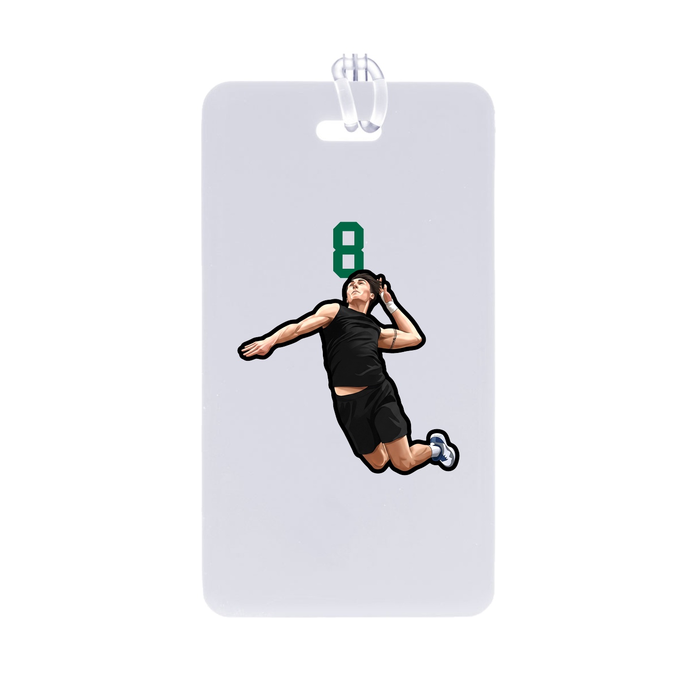 Bag Tag — Number Top in Classic