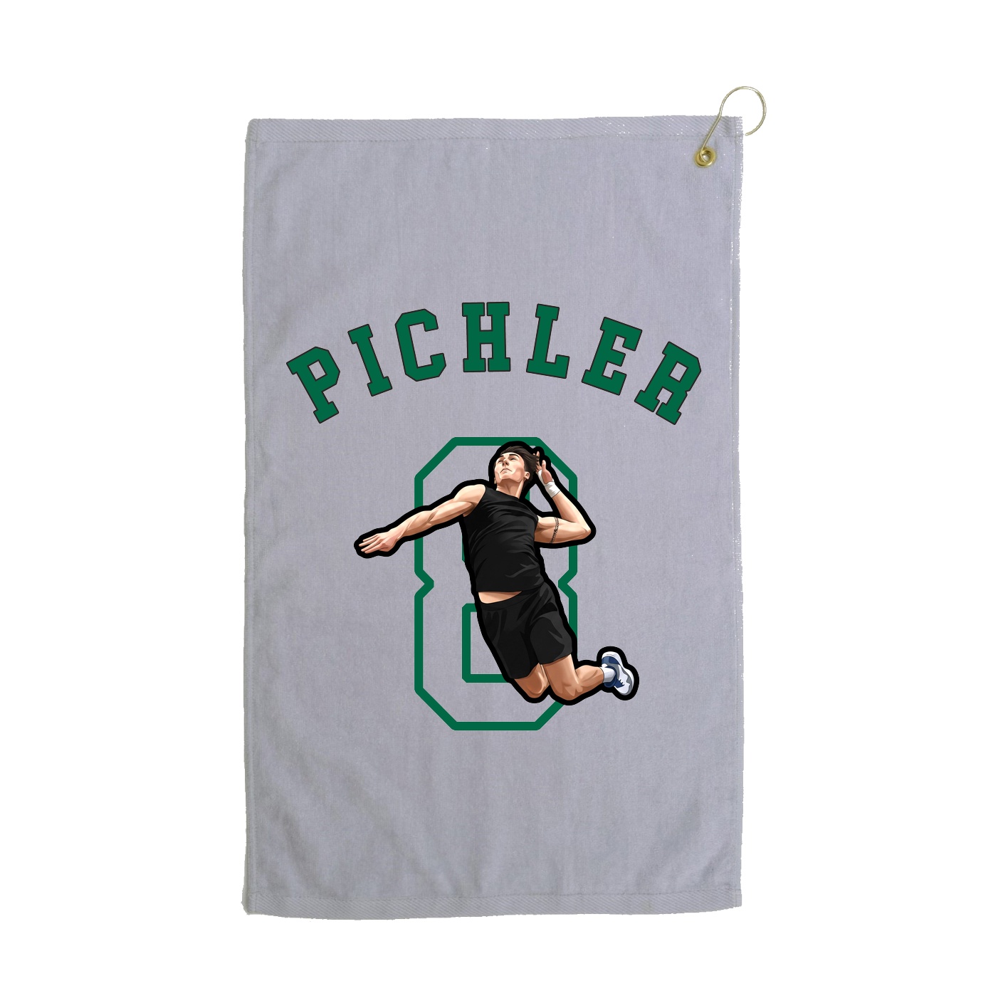 Golf Towel — Shirsey Arch in Grey