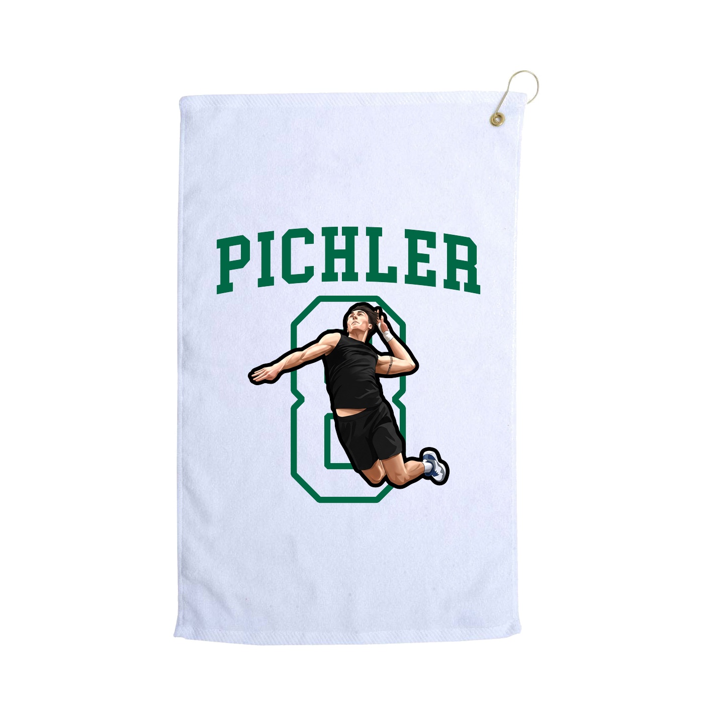 Golf Towel — Shirsey in White