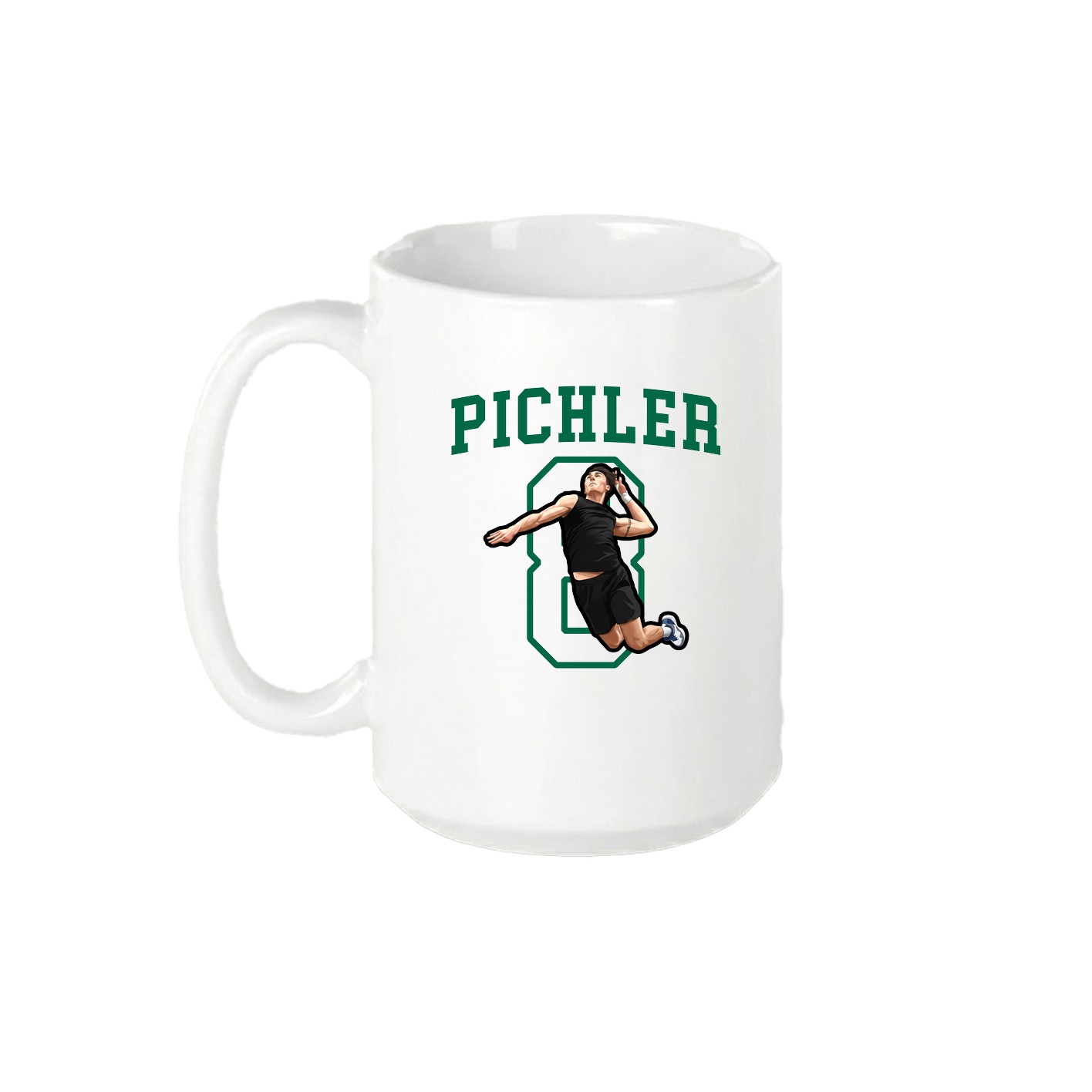 15oz Coffee Mug — Shirsey in White