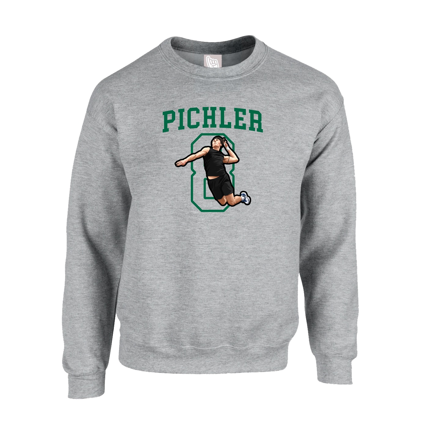 Fleece Crew — Shirsey in Grey