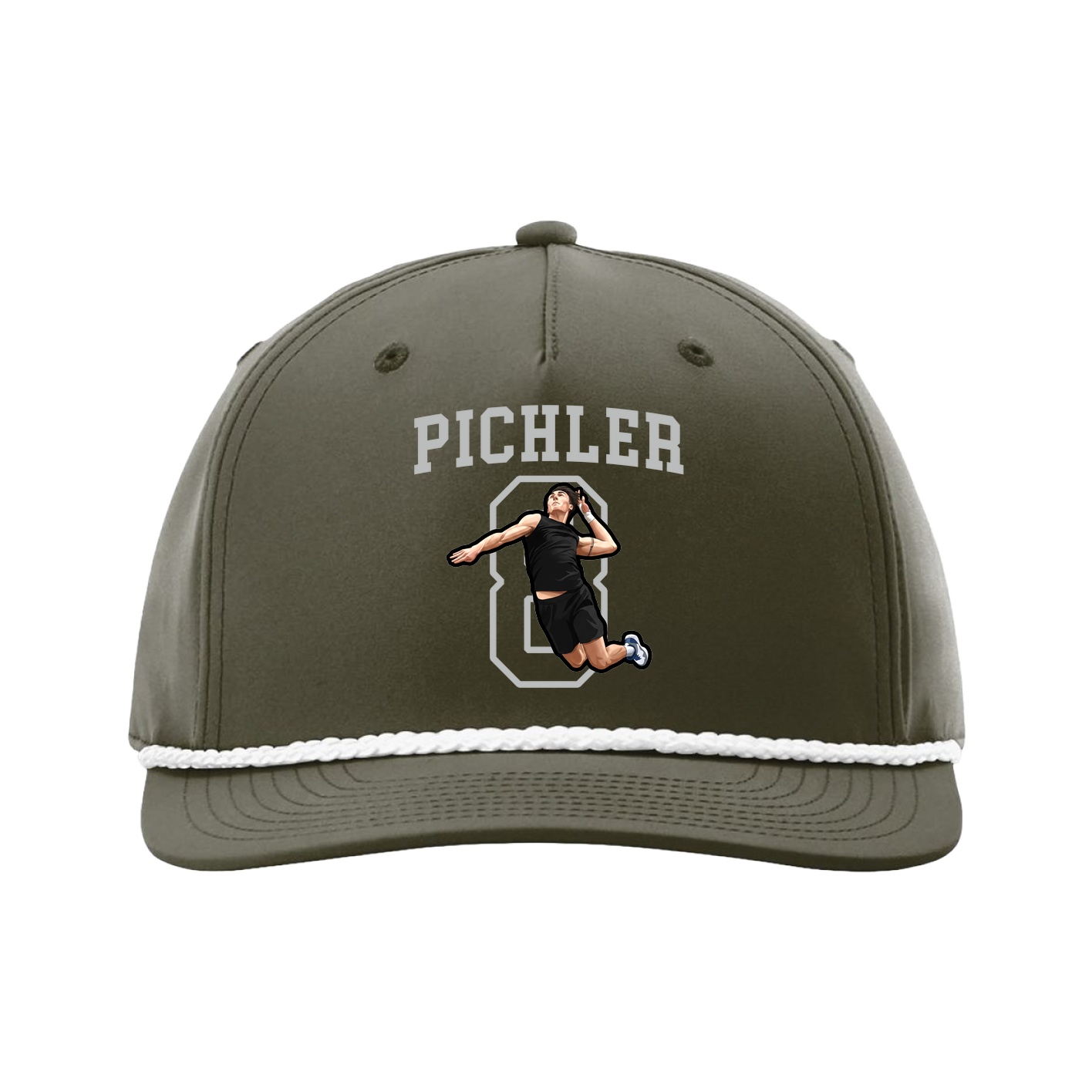 Five-Panel Classic Rope Cap — Shirsey in Green