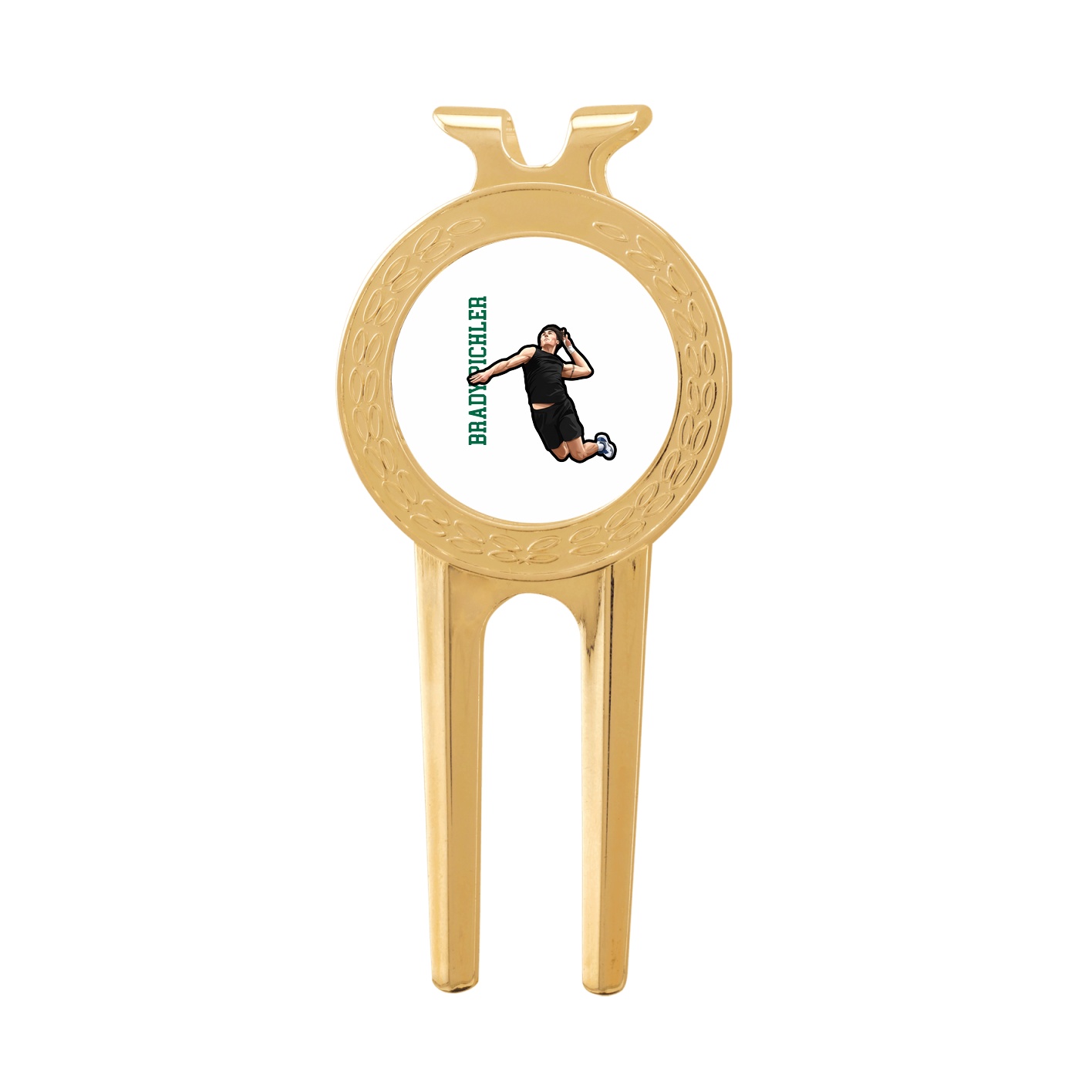 Divot Tool with Ball Marker — Name Vertical in Classic