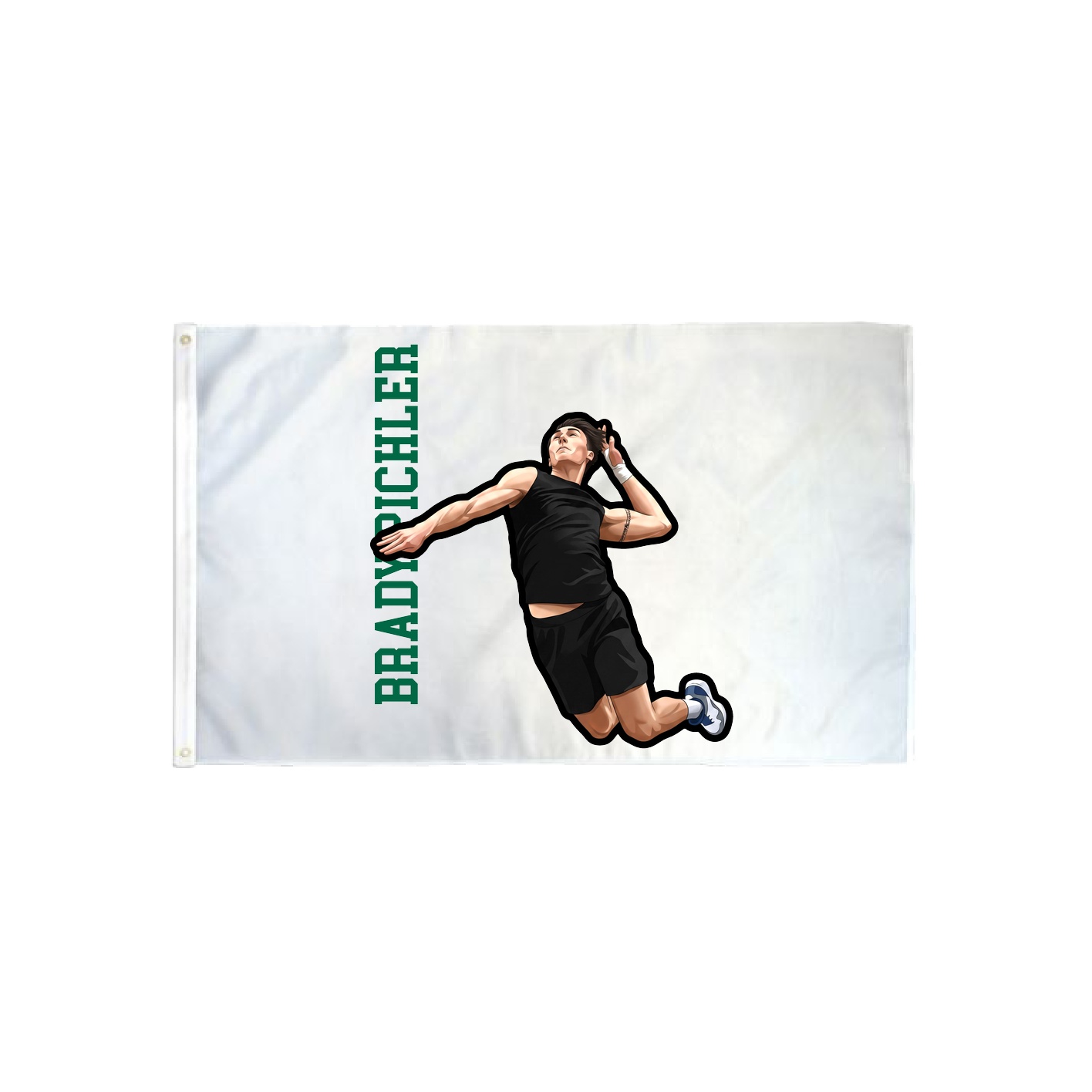 3x5 Flag — Name Vertical in Classic