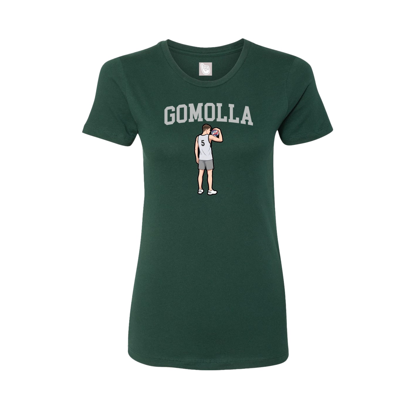 Fitted Women's Tee — Shirsey in Green