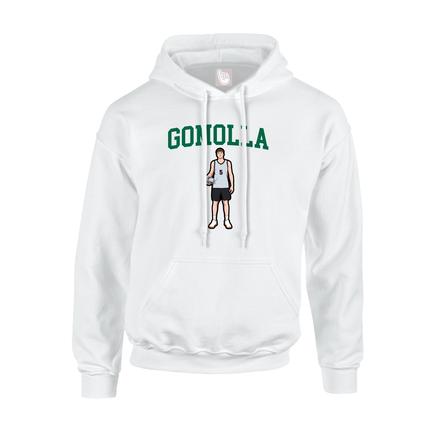 Youth Hoodie — Shirsey in White