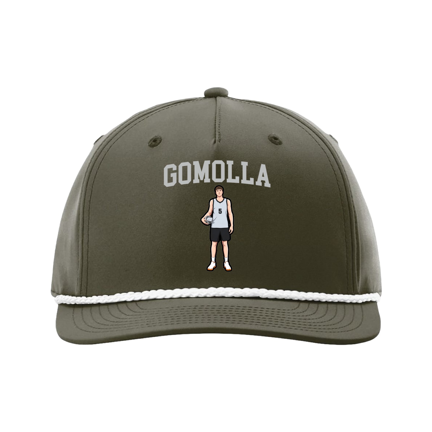 Five-Panel Classic Rope Cap — Shirsey in Green