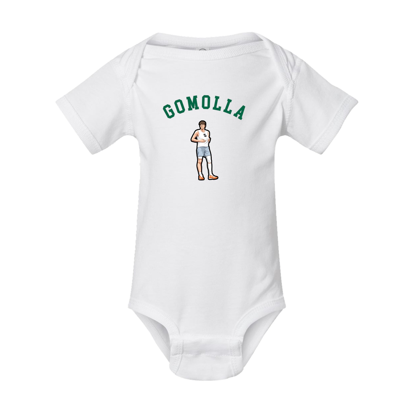 Baby Onesie — Shirsey Arch in White