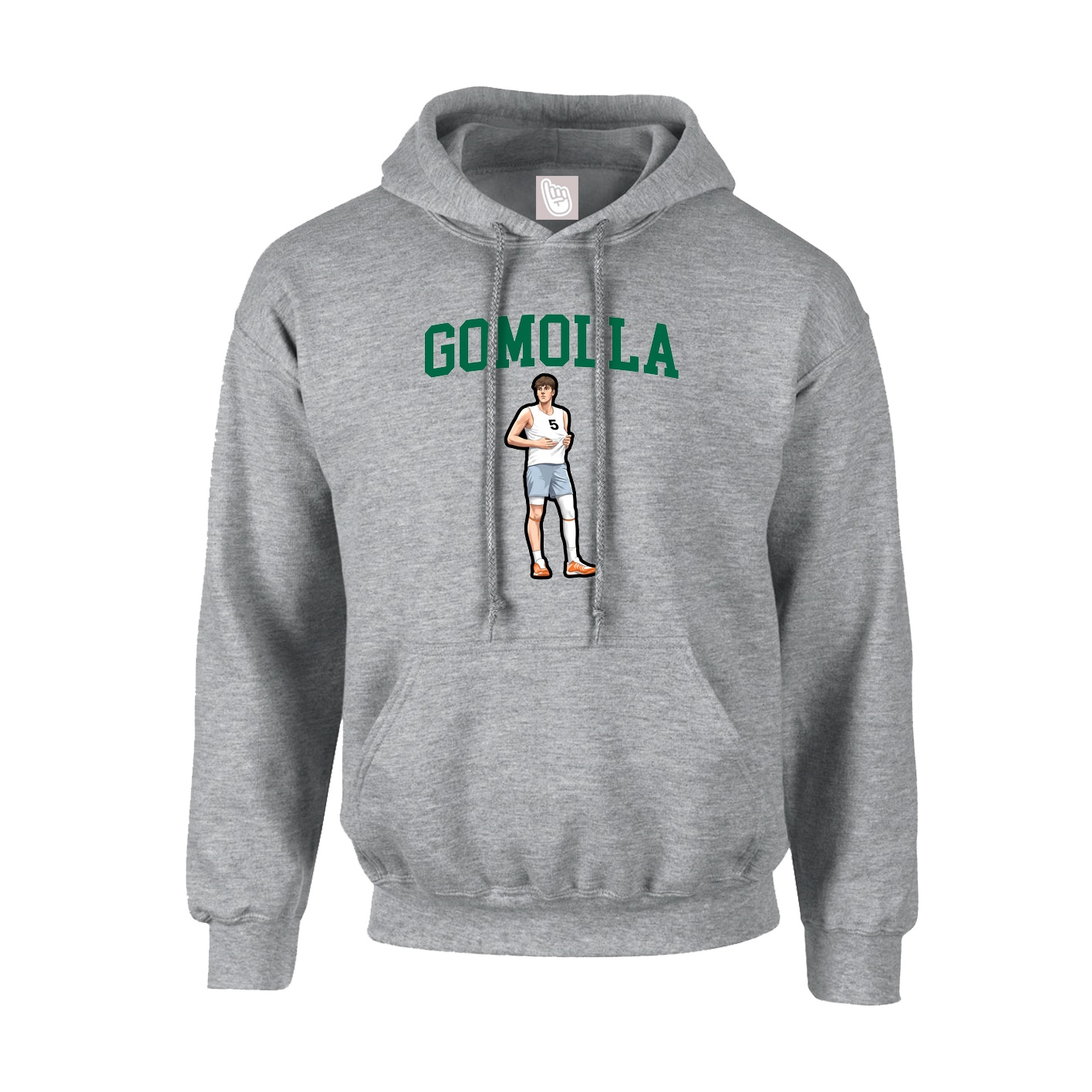 Hoodie — Shirsey in Grey