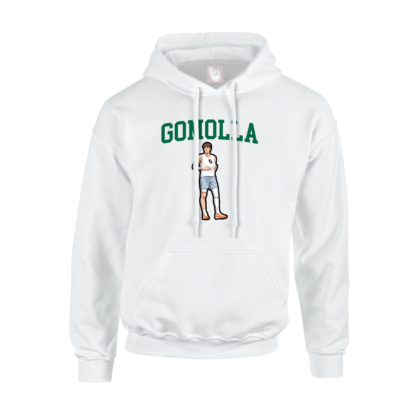 Hoodie — Shirsey in White