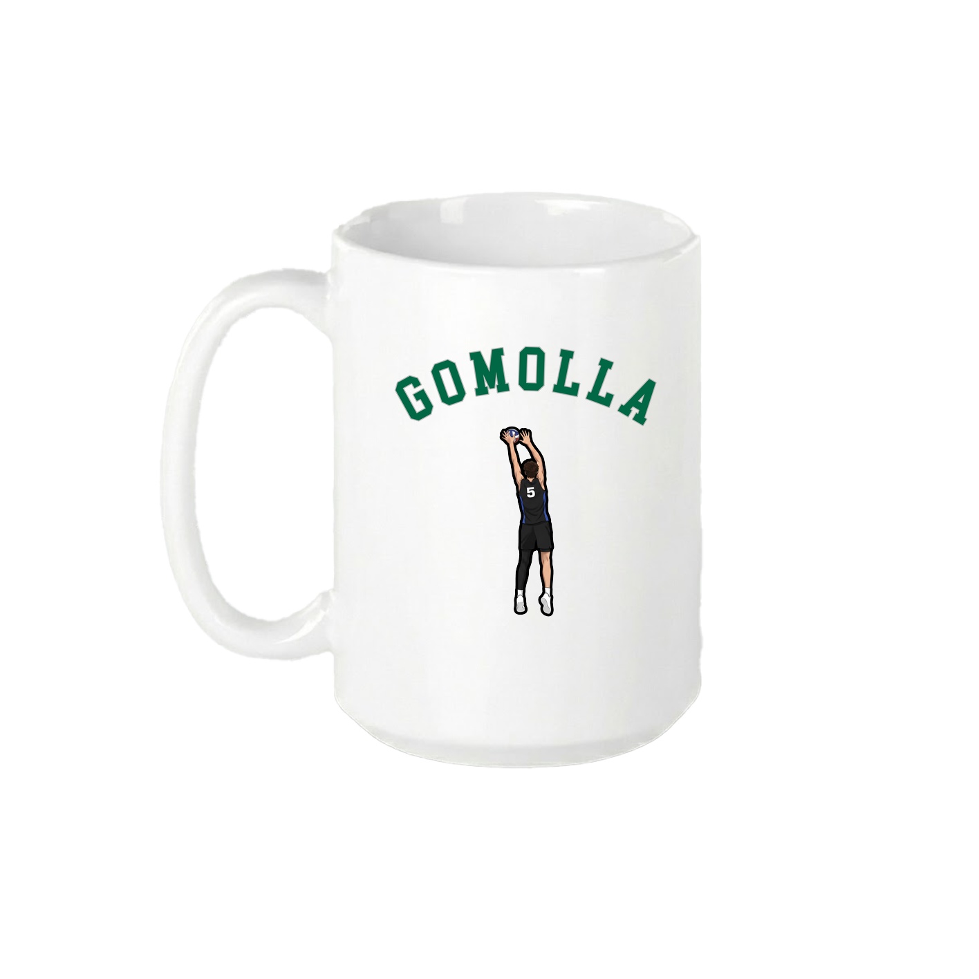 15oz Coffee Mug — Shirsey Arch in White