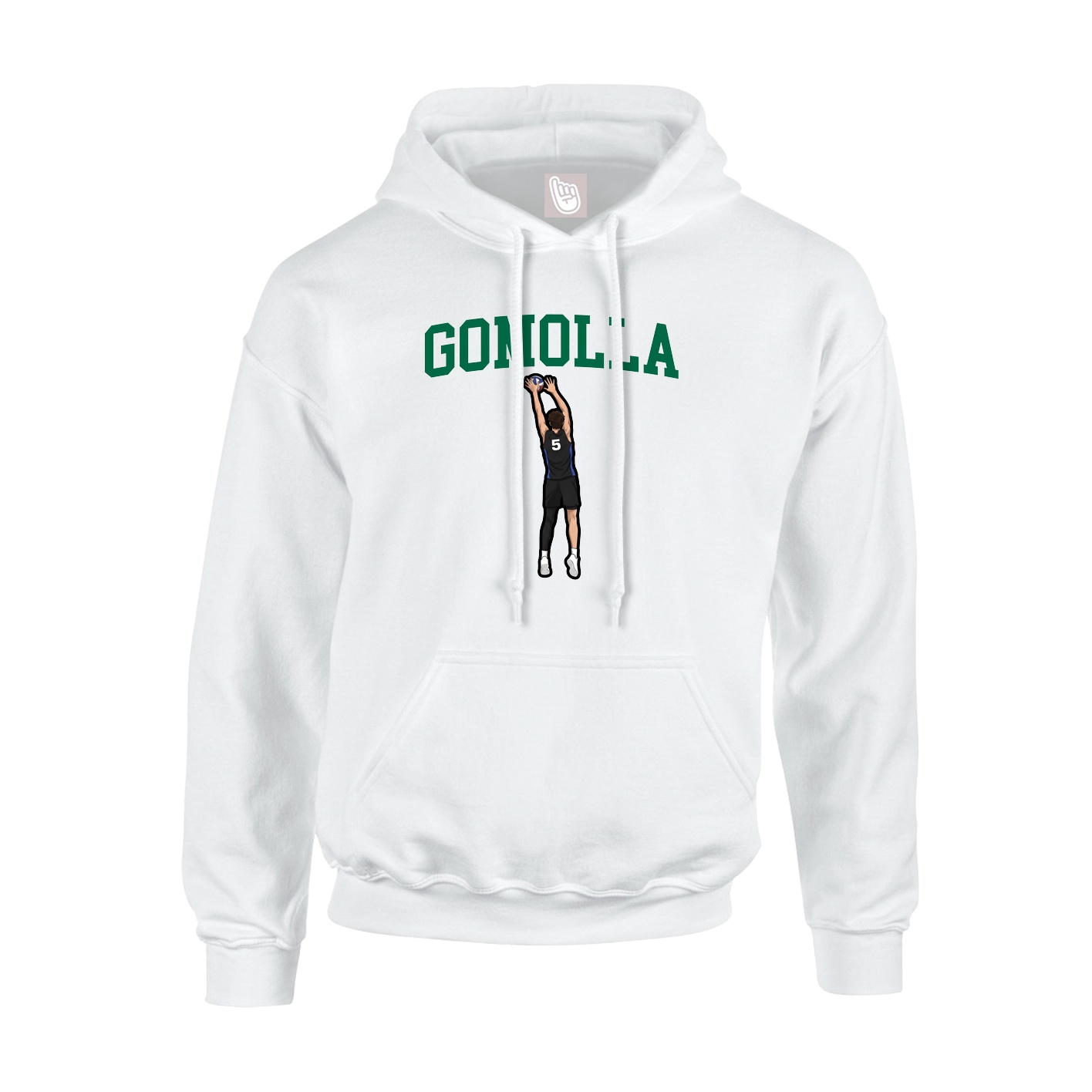 Youth Hoodie — Shirsey in White