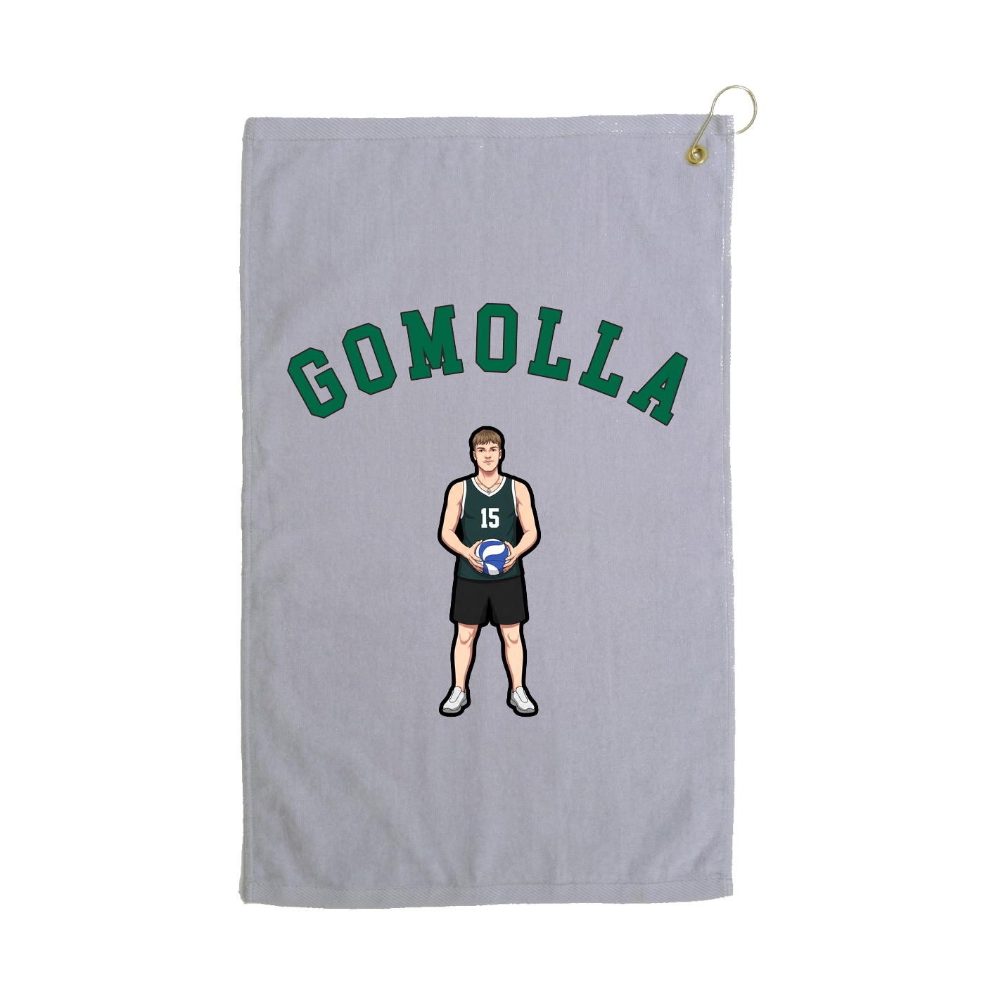 Golf Towel — Shirsey Arch in Grey